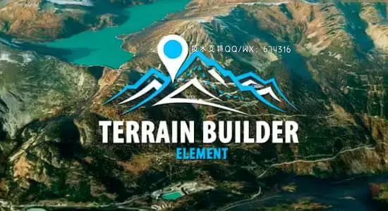 AE脚本-三维真实自然环境地形地貌生成器 Terrain Builder Element V1.5插图