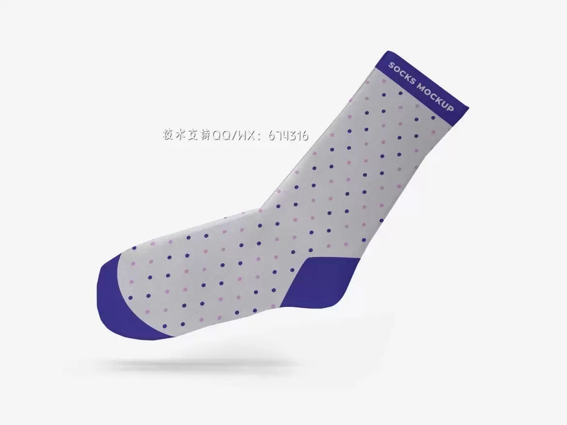少见稀有的袜子设计VI样机展示模型mockups免费下载插图6