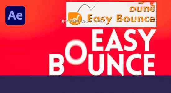 AE脚本-MG弹跳动画制作专业版 Easy Bounce Pro v1.0.002插图