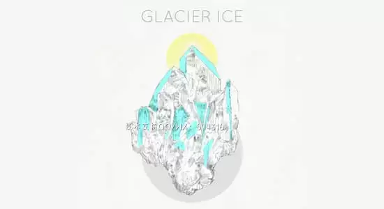 300个真实冰块破碎裂开无损音效 Glacier Ice插图