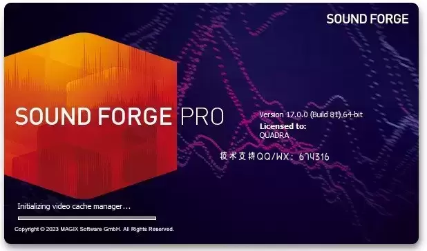 [WIN]MAGIX SOUND FORGE Pro (音频制作与编辑软件) 17.0.2.109 破解版