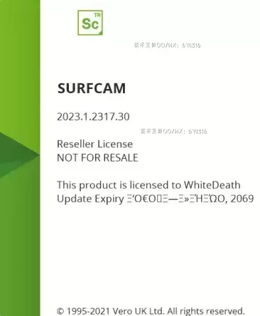 [WIN]Vero SURFCAM(自动化数控编程软件) 2023.1.2317.30 x64特别版