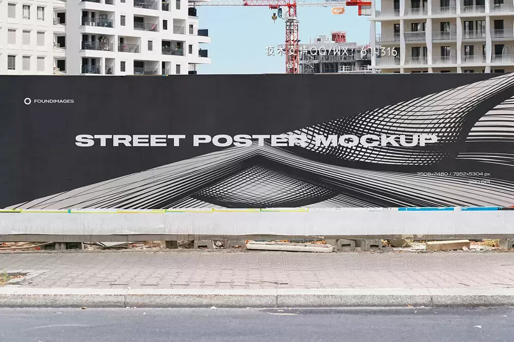 城市街道户外巨型海报样机套装[2.99GB,PSD]免费下载插图33