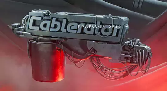 Blender插件-快速创建悬挂电缆线工具 Cablerator V1.4.7