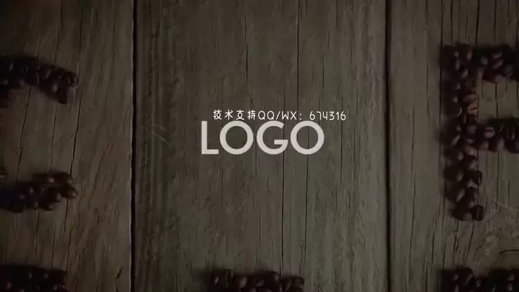 新颖的咖啡LOGO标志AE模板视频下载(含音频)插图