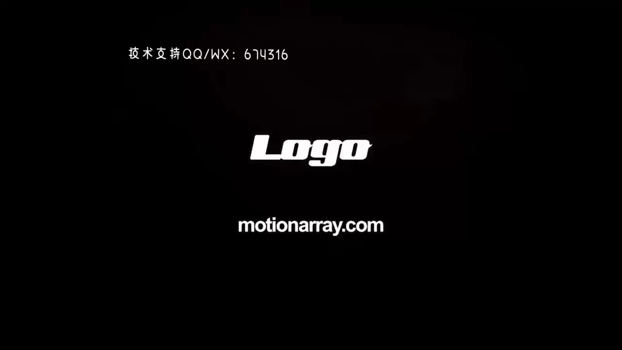 专业简洁的能源LOGO标志动画展示AE模板视频下载(含音频)插图
