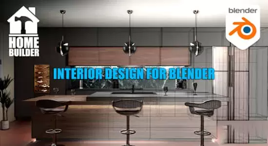 室内环境布局家装设计Blender插件 Home Builder 4.0.1插图