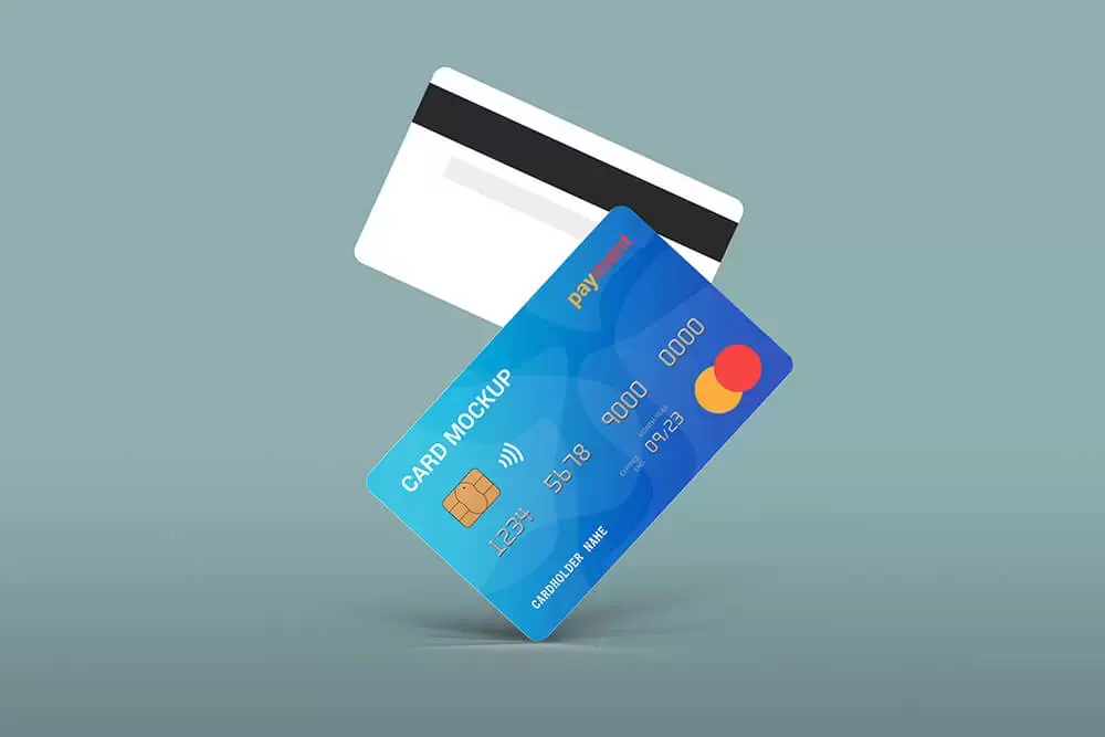 借记卡/信用卡品牌设计样机 (psd)免费下载插图3