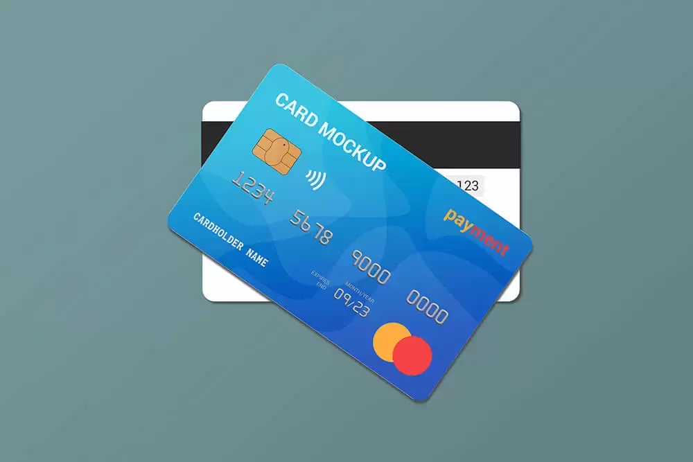 借记卡/信用卡品牌设计样机 (psd)免费下载插图5