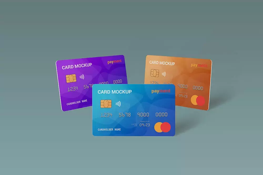 借记卡/信用卡品牌设计样机 (psd)免费下载插图18