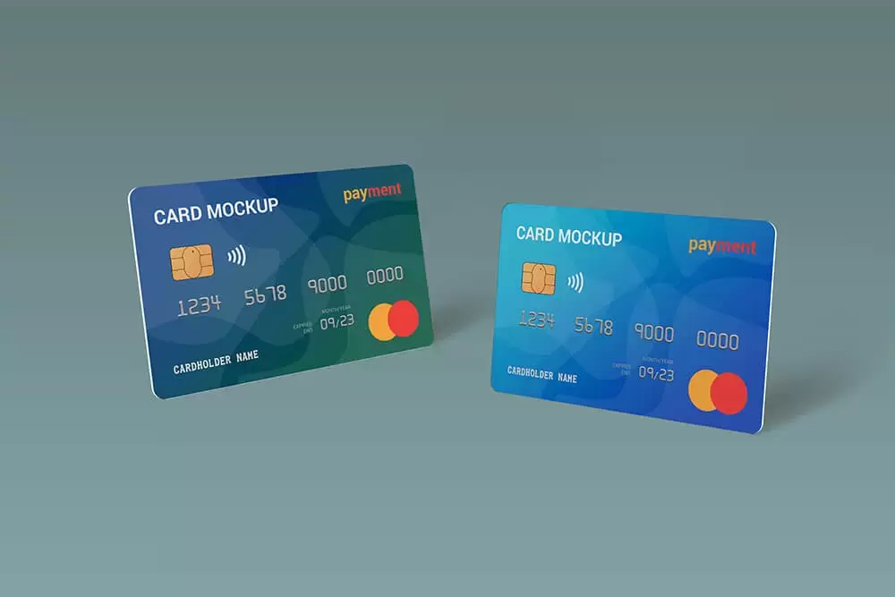 借记卡/信用卡品牌设计样机 (psd)免费下载插图13