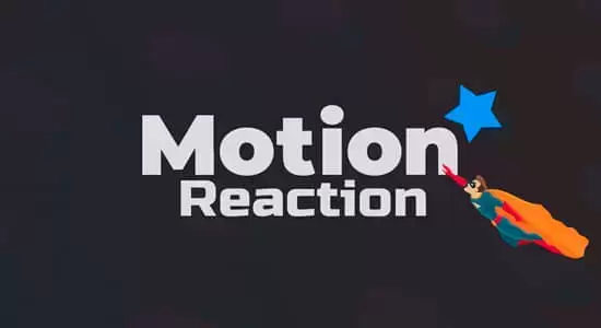 AE脚本-图层运动拖尾变形工具 Motion Reaction V1.2插图