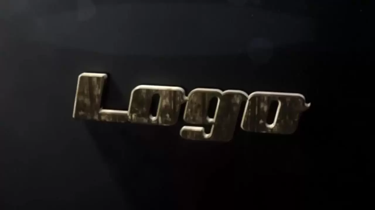 深色金属元素专业电影动画LOGO标志展示AE模板视频下载(含音频)插图