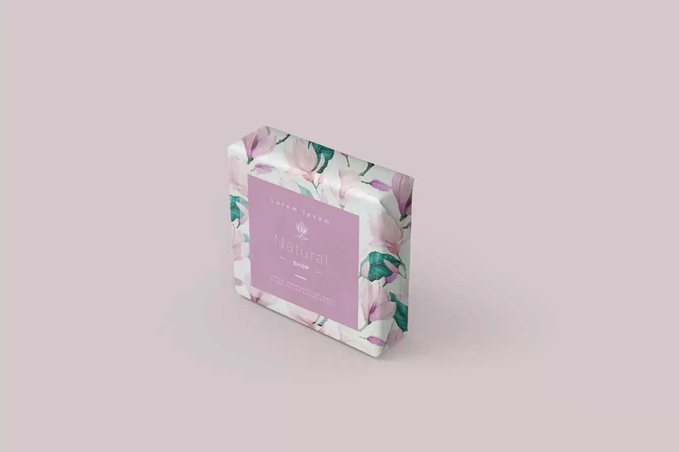 时尚高端逼真质感的肥皂包装设计VI样机展示模型mockups免费下载插图