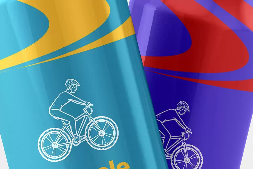 自行车饮水瓶外观包装设计样机模板 (psd)免费下载插图11