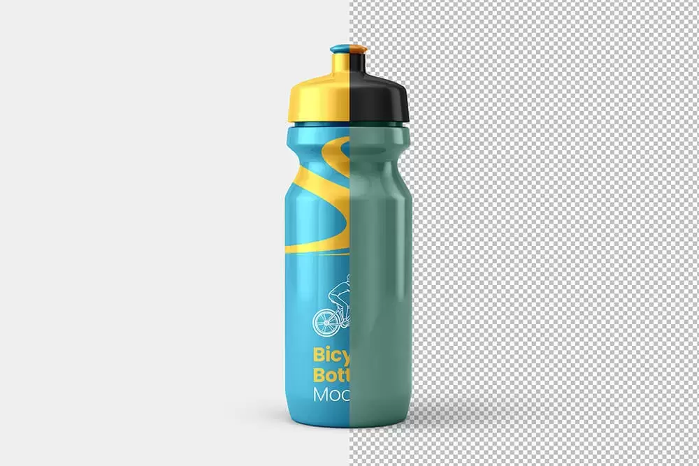 自行车饮水瓶外观包装设计样机模板 (psd)免费下载插图6