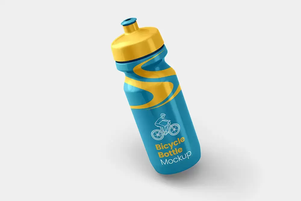 自行车饮水瓶外观包装设计样机模板 (psd)免费下载插图2