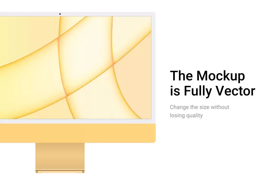 新的iMac 24矢量模型 (XD,SKETCH,FIG)免费下载