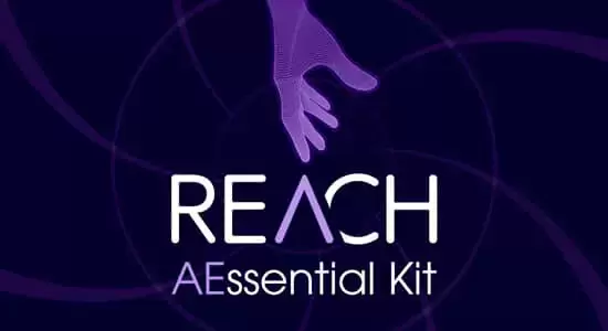 AE脚本-效果插件脚本预设搜索图层管理表达式操作多功能工具包 REACH: AEssential Kit V1.9.9