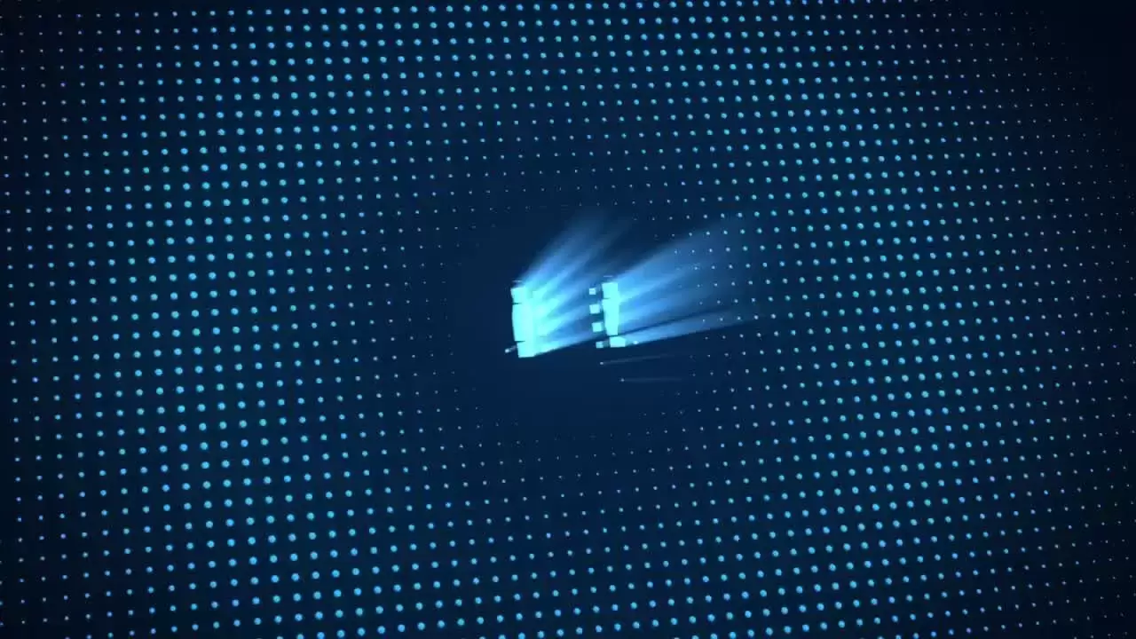 超现代的技术数字日志LOGO标志显示AE模板视频下载插图