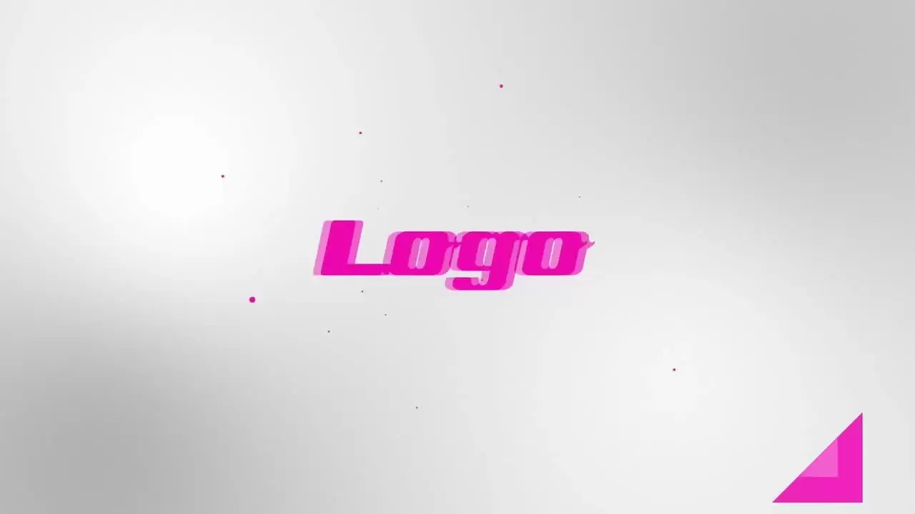 简洁的三角LOGO标志动画展示AE模板Triangle Logo视频下载-附音频插图