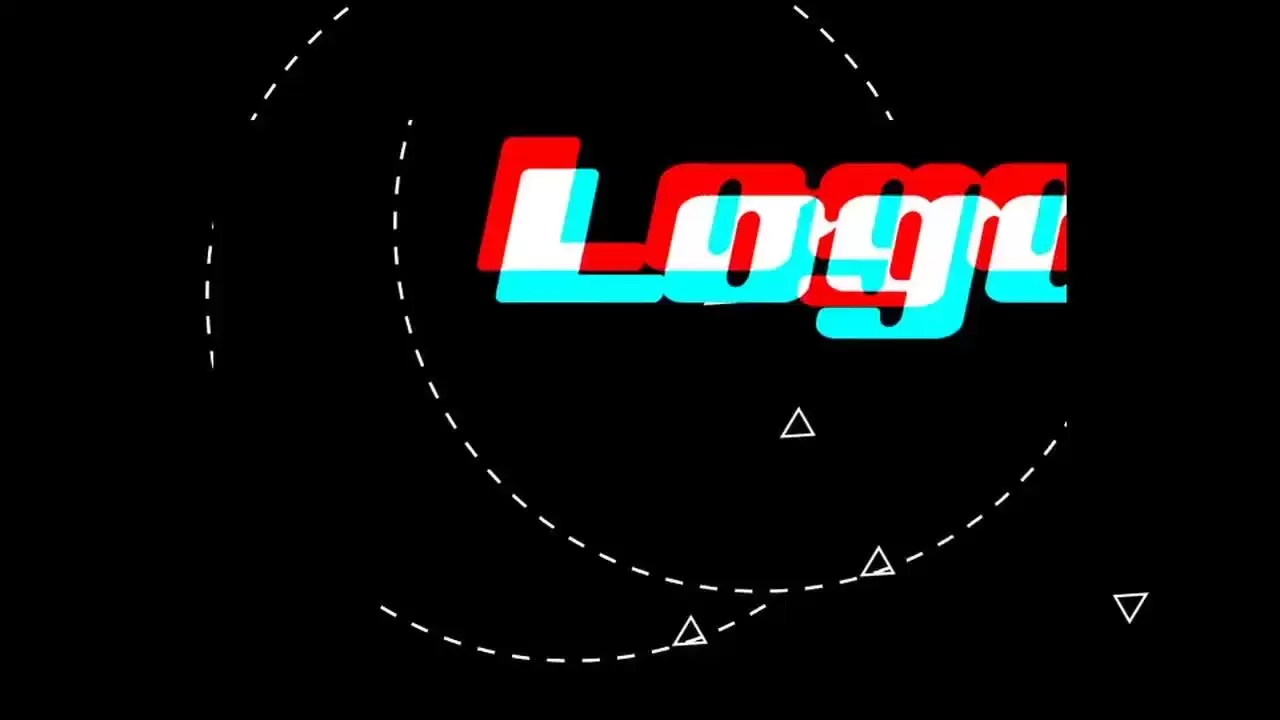 炫酷而前卫的LOGO标志ae模板视频下载-附音频