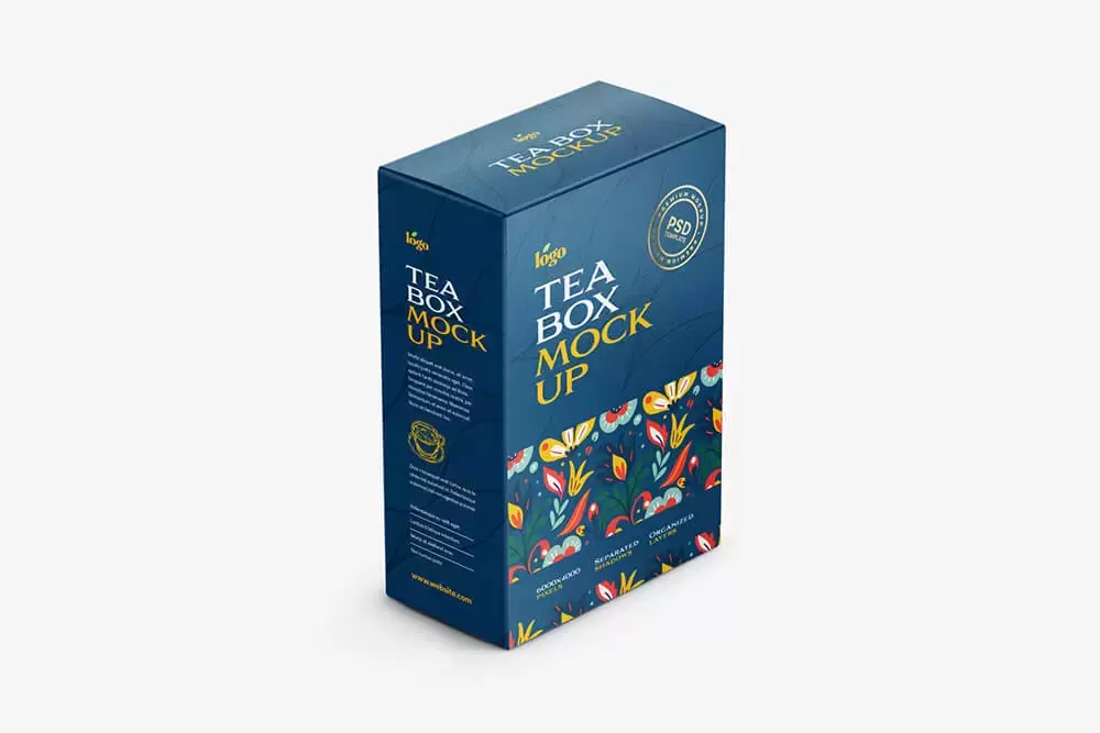 茶叶盒品牌包装设计样机集[1.57GB,PSD]插图19