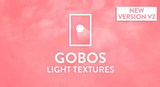 Blender插件-逼真场景光线投影纹理贴图资产预设 Gobos Light Textures V2