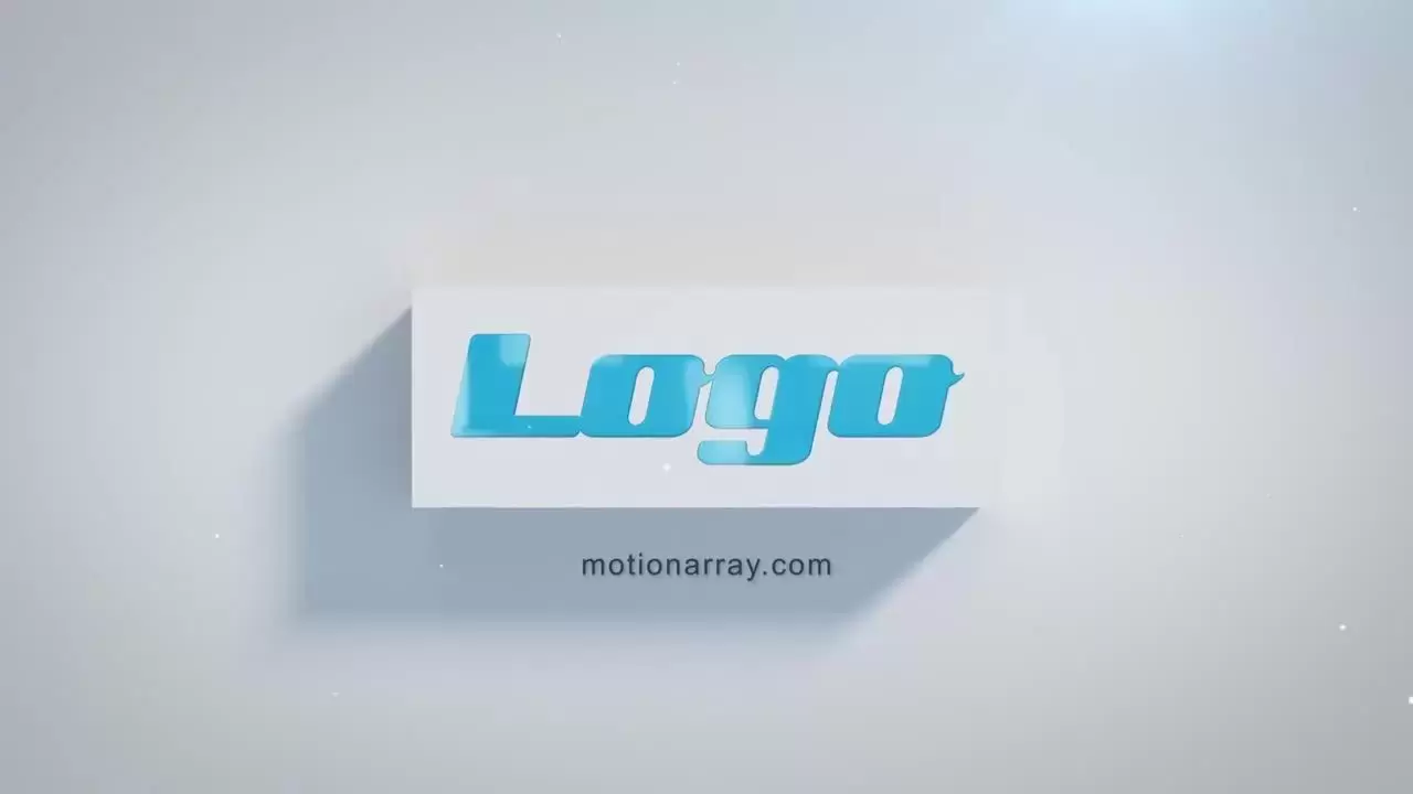 简单LOGO标志显示效果展示AE模板视频下载-附音频