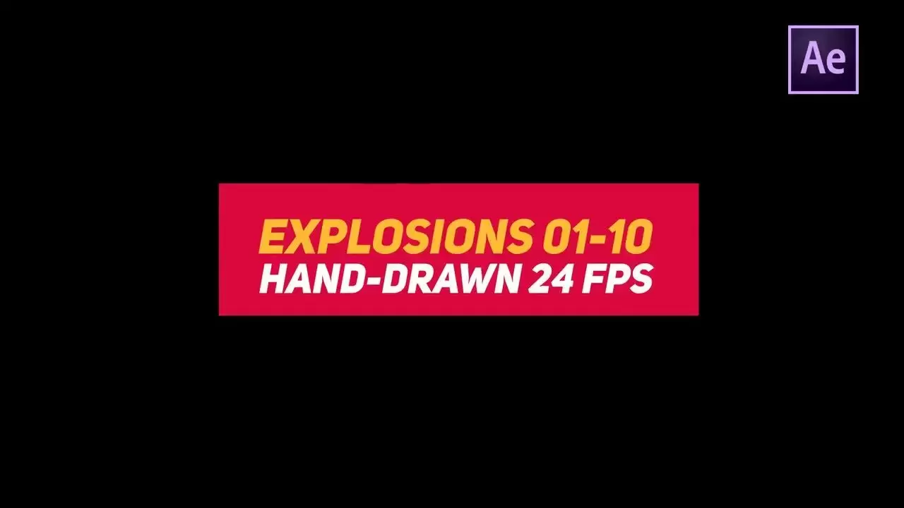 液体元素2爆炸01-10动画手绘元素AE模板视频下载-附配乐
