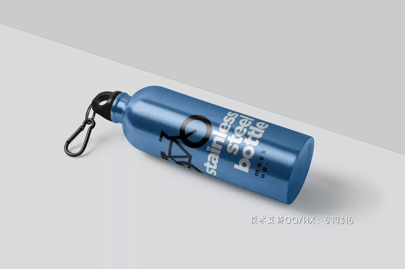 时尚高端高品质的热水瓶包装设计VI样机展示模型mockups免费下载插图4
