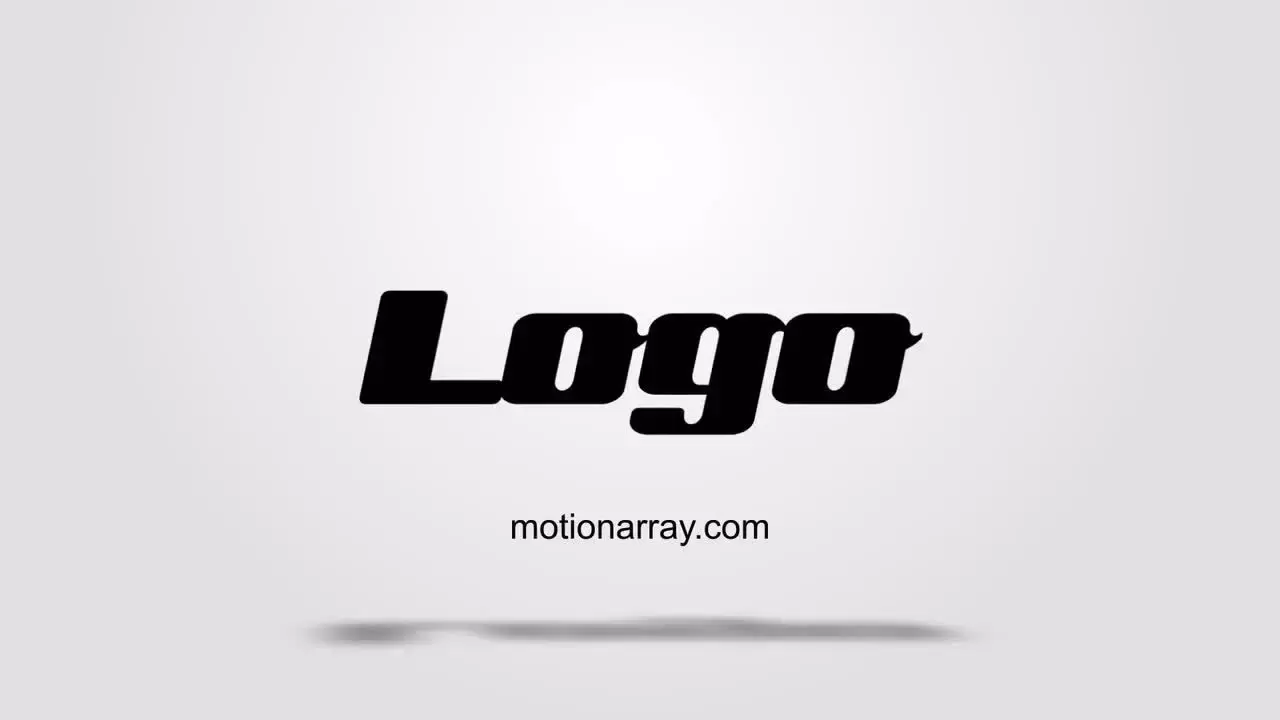 3D部分旋转字体Logo AE模板视频下载-附音频
