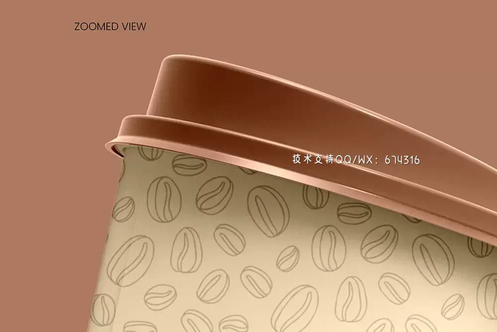 带盖咖啡杯品牌设计样机 (psd)免费下载插图3