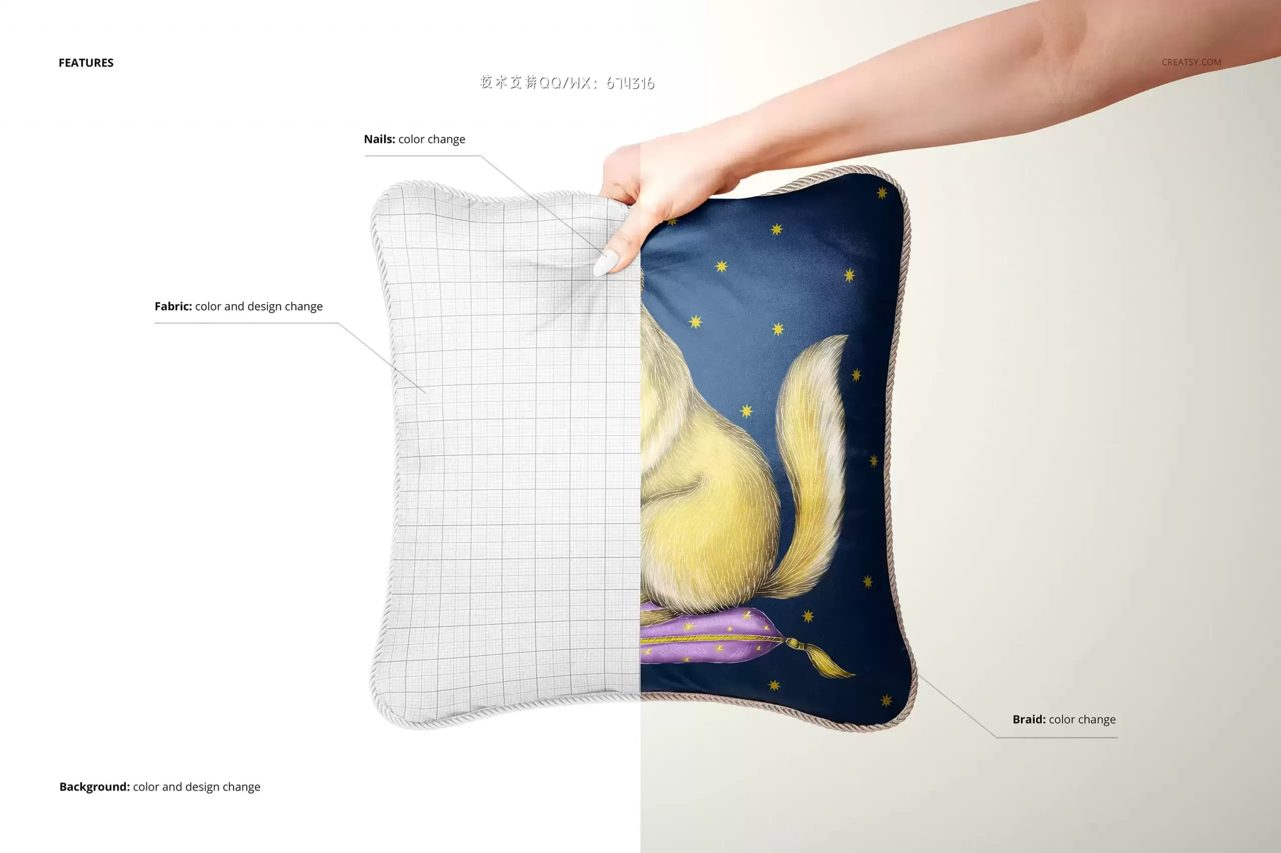 真丝编织套垫图案设计枕头样机[3.98GB,PSD]免费下载插图15