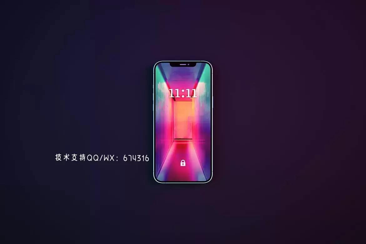 时尚高端多角度的iPhone APP UI样机展示模型mockups免费下载插图7