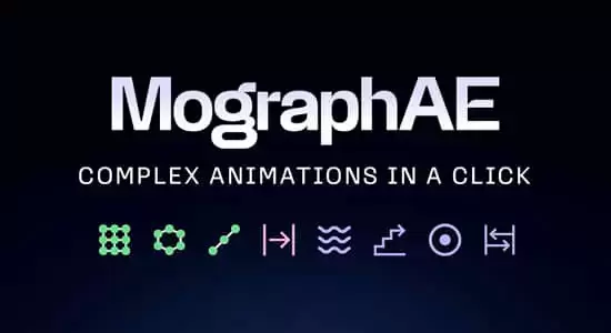 MographAE V1.6 快速创建克隆动画效果工具包AE脚本插图