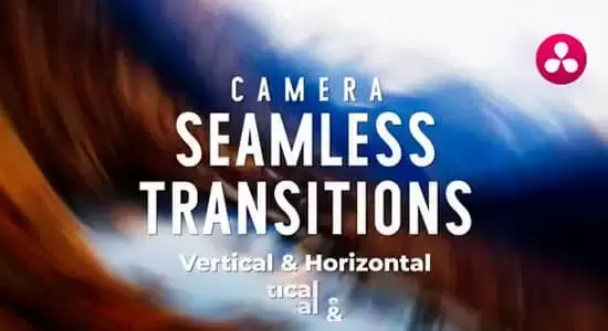 达芬奇模板-摄像机缩放平移旋转抖动无缝转场预设 Camera Seamless Transitions