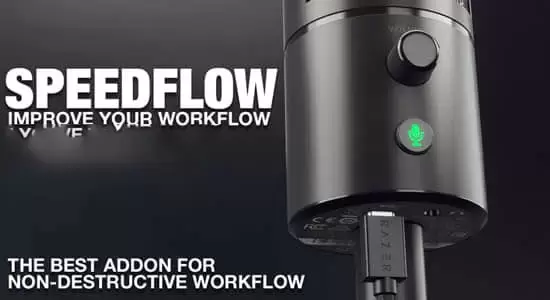 简单高效管理简化工作流程Blender插件 Speedflow & Companion v0.1.0插图