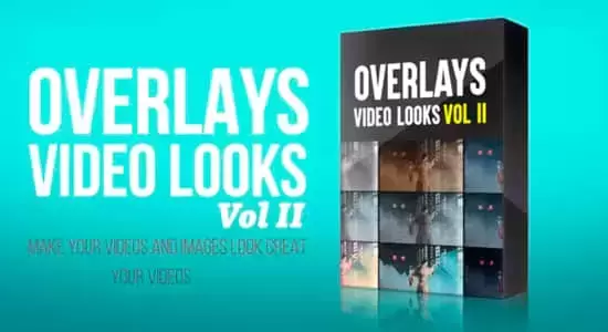 AE模板-视频特效风格化滤镜预设 Overlays Video Looks Vol II