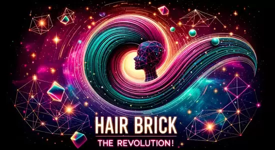 Hair Brick Pro V3.0 头发制作生成工具Blender插件插图