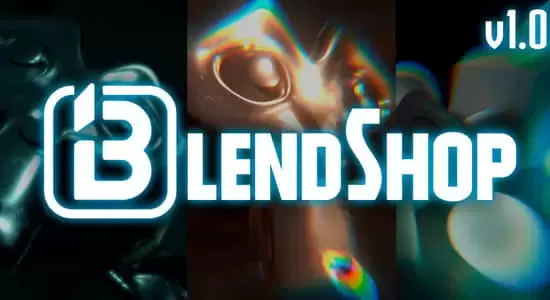 Blender插件-基于图层后期效果合成器 BlendShop v1.0.0