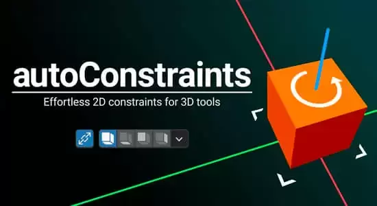 Blender插件-三维空间视图操作自动约束 Auto-Constraint v1.1.0插图