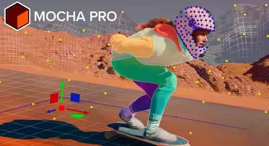 摄像机反求跟踪摩卡软件AE/PR/OFX/达芬奇/AVX插件Mocha Pro 2024 v11.0.2 CE Win