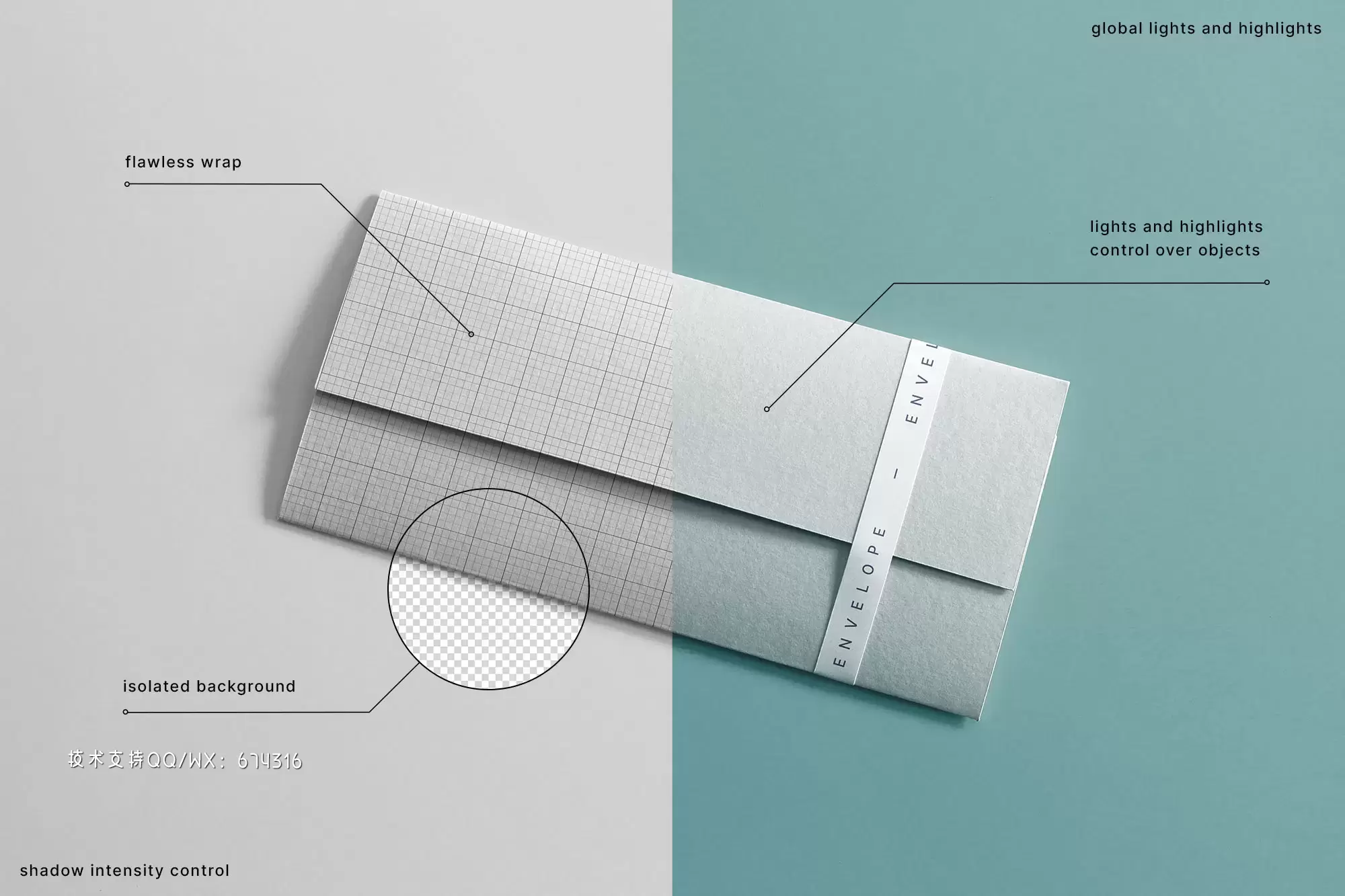 Envelope-with-Ribbon-Mockup-Features