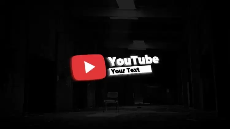 9个简洁创意的YouTube标题动画AE模板视频下载