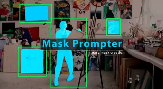 AI人工智能遮罩蒙版生成器AE插件 Mask Prompter V1.15.0 Win