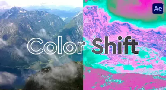 中文汉化AE插件-渐变色彩重映射视觉特效 Color Shift v1.0.3 Win