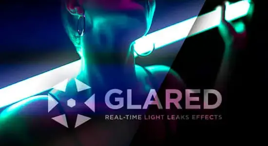 Blender插件-镜头漏光耀斑光效实时生成器 Glared V1.2.1