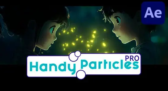 AE脚本-快速便捷生成粒子图形元素动画 Handy Particles Pro v1.0.0