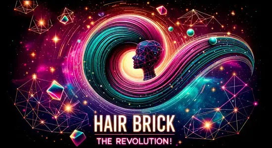 Blender插件-头发制作生成工具 Hair Brick Pro V5.0